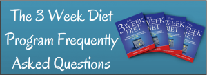 3 week diet faq